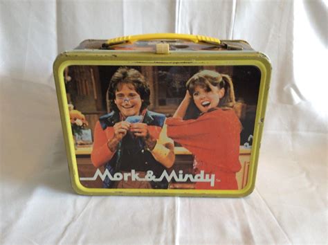 mork and mindy metal lunch box|Mork and Mindy Lunch Box for sale .